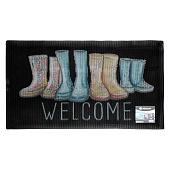 Коврик придверный 3D BOOTS 45х75см AMB045