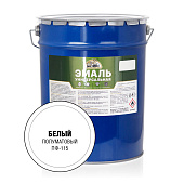 Эмаль ПФ-115 полуматовая белая 25кг Эксперт Эмаль ПФ-115 полуматовая белая 25кг Эксперт