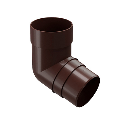  Колено 72° Docke PREMIUM, Шоколад Ral:8019 