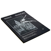  Блокнот A4 40л Sketchbook KRIS, черный, 2130902/Ск/4-40пр 