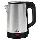  Чайник HOMESTAR HS-1041 стальной, черный 1,8л 1500Вт 