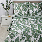 Комплект постельного белья евро "Simple Life" БЯЗЬ, 100%-хлопок (TROPIC (Тропик)) Комплект постельного белья евро "Simple Life" БЯЗЬ, 100%-хлопок (TROPIC (Тропик))