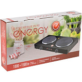 Плита электрическая 2-х конфор. Energy EN-903B черный