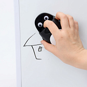  Магнитная универсальная подставка для маркеров и губок Пингвин, 3.5х9х12.5 см, 10083439 