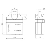  Замок навесной PL-STORM-3650 FUARO 