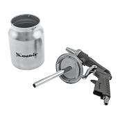 Пистолет пескоструйный с ниж. бачком, пневм. Matrix Пистолет пескоструйный с ниж. бачком, пневм. Matrix