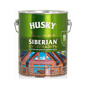 HUSKY SIBERIAN Суперлазурь тиковое дерево 2,7 л HUSKY SIBERIAN Суперлазурь тиковое дерево 2,7 л