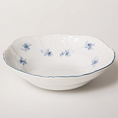  Салатник круглый 16 см Thun Bernadotte,  декор "Синие мелкие цветы" БЕР0220 
