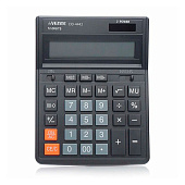 Калькулятор deVENTE DD-4442, 153х199х31 мм, 12 разрядов, черный, 4031314 Калькулятор deVENTE DD-4442, 153х199х31 мм, 12 разрядов, черный, 4031314
