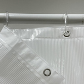  Штора для ванной Line 180х200 (ШхВ) белая GX008-3 13677 