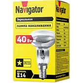 Лампа Navigator R50 40Вт E14 /94319