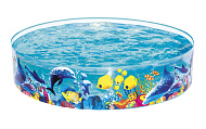  BESTWAY Бассейн жесткий борт Odyssey Fill 'N Fun, 183x38см, 946л  арт.55030 