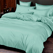  Простынь на резинке 180х200 Mariya DeLuxe С-ПР-Р-180 90114 мятный 