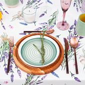 Скатерть "Этель" Lavender 149х250 см, 100% хлопок, саржа 190 г/м2 7560444 Скатерть "Этель" Lavender 149х250 см, 100% хлопок, саржа 190 г/м2 7560444