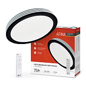 Светильник потолочный LED AFINA СЛЛ 75Вт 3000-6500К (500х85мм) пульт ДУ /IN HOME