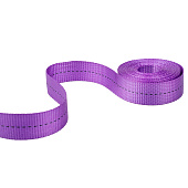  Стяжка крепления груза  1,0т  6,0м SKYWAY STAFF 25мм фиолетовый храповый механизм без крюков полиэстер 1шт 