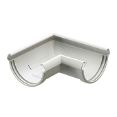 Угловой элемент 135° Docke PREMIUM, Пломбир Ral:9003