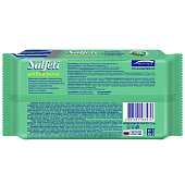  Влажные салфетки  Salfeti 72шт Антибактериальные с клапаном 970 