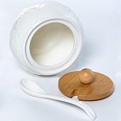 Сахарница SIMPLY LIFE РОЗА с ложкой 250мл 193-48023 Сахарница SIMPLY LIFE РОЗА с ложкой 250мл 193-48023