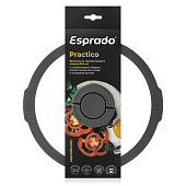 Крышка 24 см стекло силикон Practico Esprado PR2G240E110 Крышка 24 см стекло силикон Practico Esprado PR2G240E110