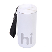Термокружка 500мл "HI", белый 367-143 Термокружка 500мл "HI", белый 367-143