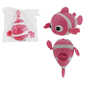 Игрушка для купания заводная Рыбка, 3 цвета, микс, 9,5х6,5х10,5 см, 2822539 Игрушка для купания заводная Рыбка, 3 цвета, микс, 9,5х6,5х10,5 см, 2822539