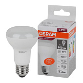 Лампа LED 8Вт Е27, грибовидная, 4000К нейтр. бел. OSRAM Лампа LED 8Вт Е27, грибовидная, 4000К нейтр. бел. OSRAM