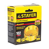  Коронка 102мм биметал.универсал./STAYER "PROFESSIONAL 