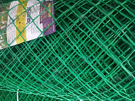  Заборная решетка 55х55мм (1,5мх10м) зеленая 
