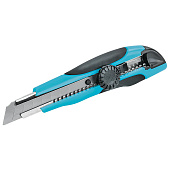 Нож 18мм, винтовой фиксатор, 2-компонентный корпус, ЦИ Нож 18мм, винтовой фиксатор, 2-компонентный корпус, ЦИ