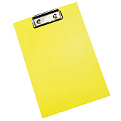  Клипборд ErichKrause Neon, А5, картон желтый, 49442 