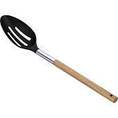 Ложка кулинарная с прорезями 34х6.7 см,(нейлон, нерж. сталь, акация) Linea ACACIA 93-TO-AC-02 Ложка кулинарная с прорезями 34х6.7 см,(нейлон, нерж. сталь, акация) Linea ACACIA 93-TO-AC-02