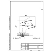 Смеситель для раковины 9302 лат. 35 кар. Смеситель для раковины 9302 лат. 35 кар.
