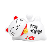 Маятник Котик манэки-нэко с колокольчиком на солнечной батарее, 5,5х9,5х6,5 см, пластик, 9306709 Маятник Котик манэки-нэко с колокольчиком на солнечной батарее, 5,5х9,5х6,5 см, пластик, 9306709