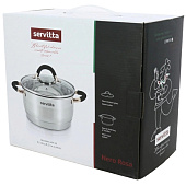 Кастрюля Servitta Nero rosa 4,5 л Sr0124 Кастрюля Servitta Nero rosa 4,5 л Sr0124