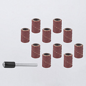 Цилиндр шлифовальный 6,25мм с оправкой Р 80/120(10шт)/STAYER Цилиндр шлифовальный 6,25мм с оправкой Р 80/120(10шт)/STAYER