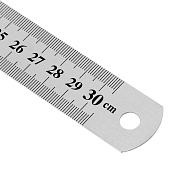 Линейка измерительная, 300 мм, металлическая Линейка измерительная, 300 мм, металлическая