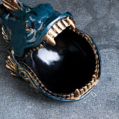 Подставка конфетница Пиранья, синяя, 18х28х16 см, 7357595 Подставка конфетница Пиранья, синяя, 18х28х16 см, 7357595