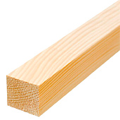 Брусок 30x30 профилированный 3м /сосна