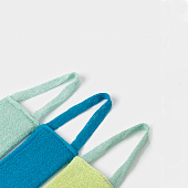  Мочалка для тела Доляна «Банный пояс», 45,5х11 см, микс 