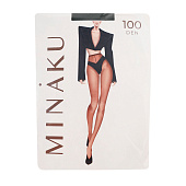  Женские колготки MINAKU 100 ден, цвет графит, размер 3/M 10152815 