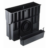 Пескоуловитель Gidrolica Standart пластиковый 500х160х420мм Пескоуловитель Gidrolica Standart пластиковый 500х160х420мм