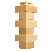 Угол для фасадный панели Docke STANDARD/ ФЛЕМИШ (Желтый жженый), 424мм Угол для фасадный панели Docke STANDARD/ ФЛЕМИШ (Желтый жженый), 424мм