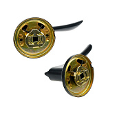  Ручка-защелка/ключ фиксатор ЗВ3-01 черная 