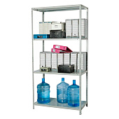  Стеллаж металлический 4 полки MS 200KD/100x60/4 