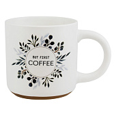 Кружка Но сначала кофе 430мл, фарфор, 13578-2 Кружка Но сначала кофе 430мл, фарфор, 13578-2