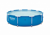  BESTWAY Бассейн каркасный Steel Pro Max 305х76см 4678л, запл д/ремонта арт.56406 Код249234 