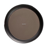 Тарелка Magistro Black style фарфор, чёрная 10630432 Тарелка Magistro Black style фарфор, чёрная 10630432