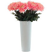 Искусственный цветок Хризантема, 10х10х56 см, персиковый Искусственный цветок Хризантема, 10х10х56 см, персиковый