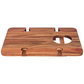 Столик agness сервировочный акация 35х25,4х21,4 см 897-120 Столик agness сервировочный акация 35х25,4х21,4 см 897-120